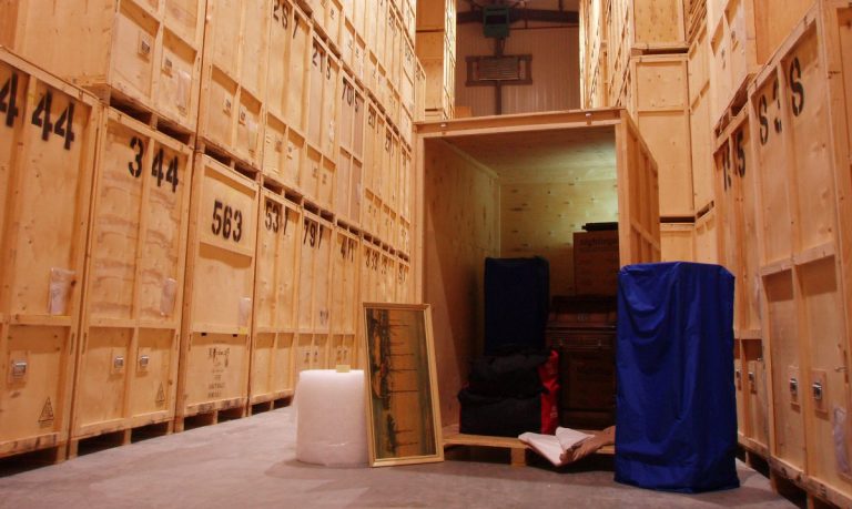 RENTING STORAGE - WOODEN CRATE TYPE OF STORAGE